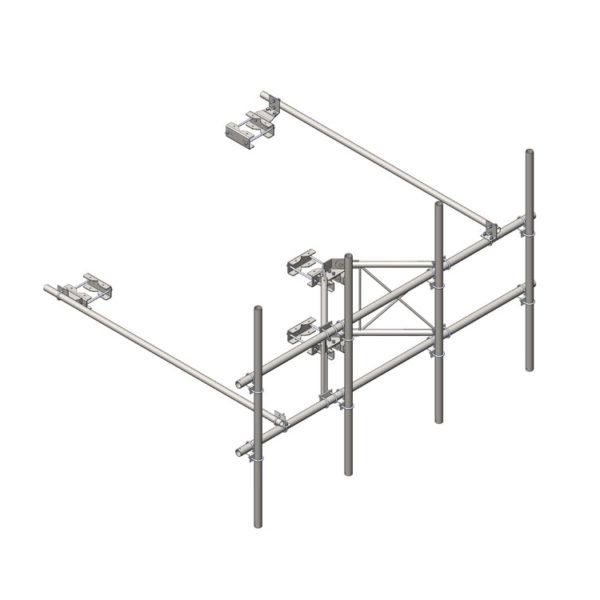 1 Sector, 4 Unit High-Capacity Tower Mount